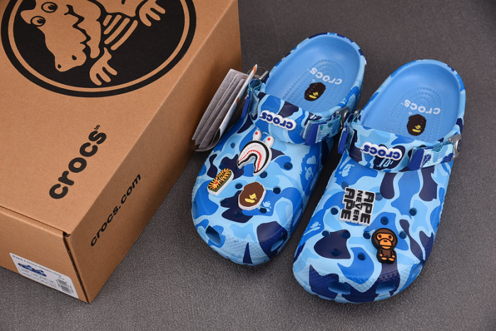 Cr*0*s classic clog a bathing ape abc copshoe bp-220