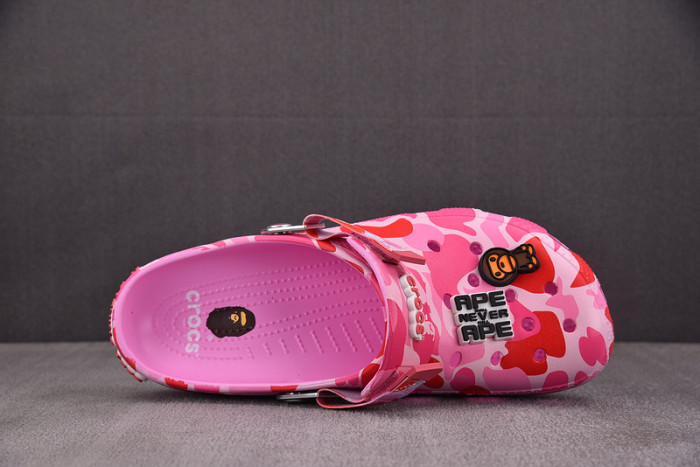 Cr*0*s classic clog a bathing ape abc copshoe bp-221