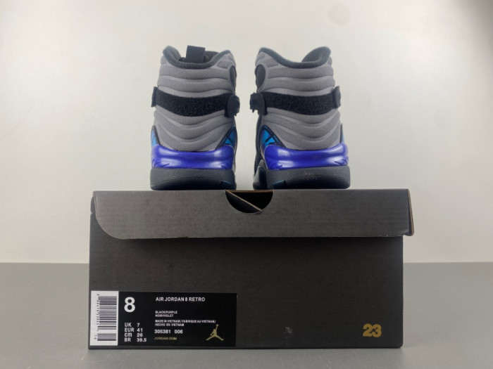 Air Jordan 8 Retro "Aqua" (2025) 305381-006