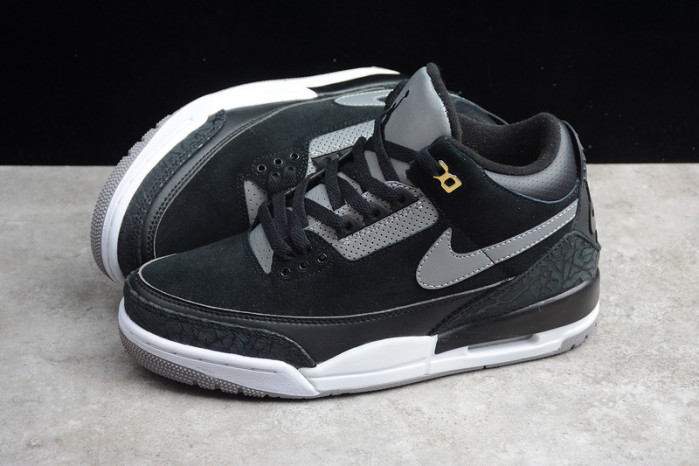 Jordan 3 Retro Tinker Black Cement Gold CK4348-007