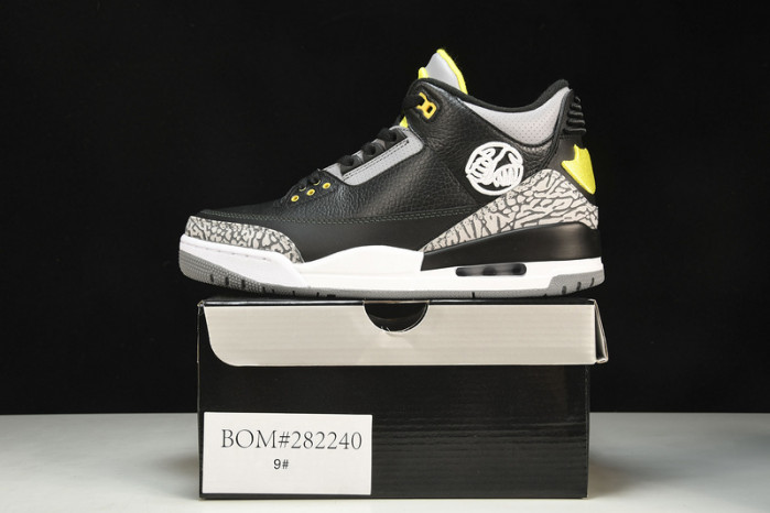 Jordan 3 Retro Oregon Ducks Pit Crew Black HO11-MNJDLS-5