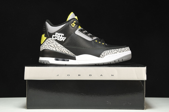Jordan 3 Retro Oregon Ducks Pit Crew Black HO11-MNJDLS-5