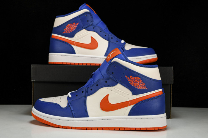 Jordan 1 Mid Knicks - FD1029-400