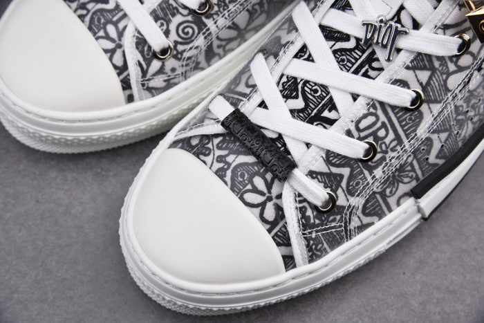 D1R* B23 OBLIQUE HIGH TOP SNEAKERS KICKZE DR-11
