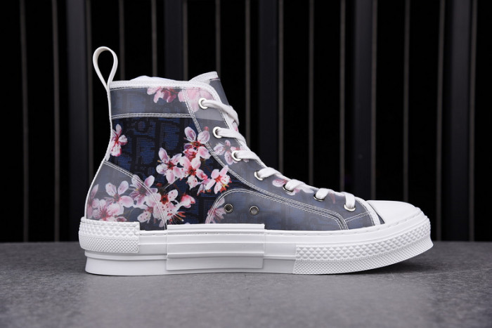 D1R* B23 OBLIQUE HIGH TOP SNEAKERS KICKZE DR-5