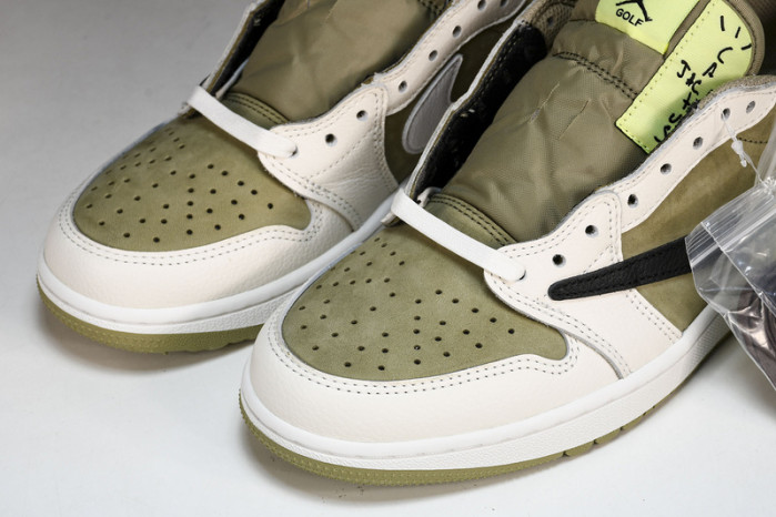 Jordan 1 Retro Low Golf Travis Scott Neutral Olive FZ3124-200