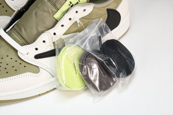 Jordan 1 Retro Low Golf Travis Scott Neutral Olive FZ3124-200