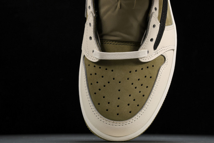 Jordan 1 Retro Low Golf Travis Scott Neutral Olive FZ3124-200