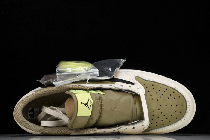 Jordan 1 Retro Low Golf Travis Scott Neutral Olive FZ3124-200