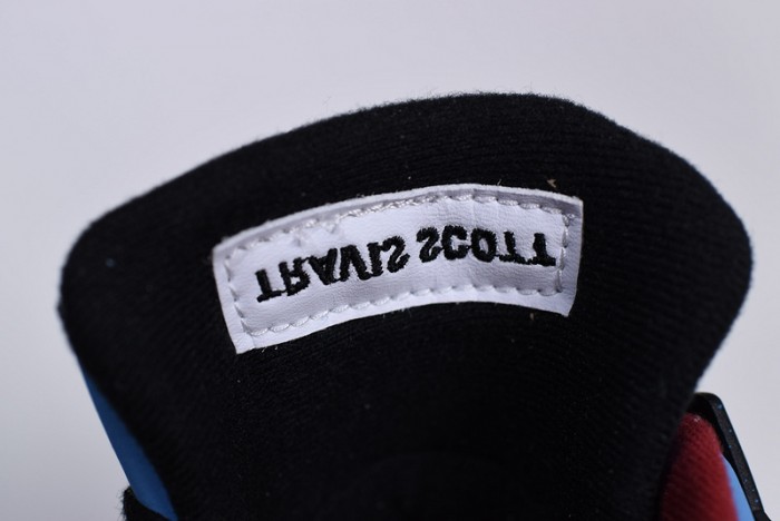 Travis Scott x Air Jordan 4 “Houston Oilers” University Blue 308497-406
