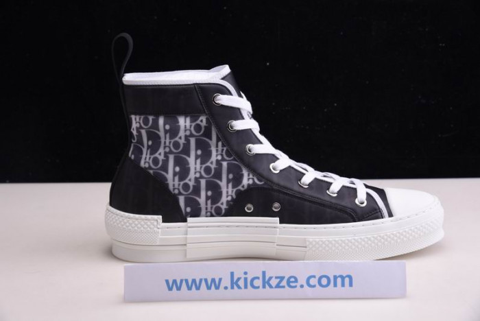 D1R* B23 OBLIQUE HIGH TOP SNEAKERS KICKZE DR-6