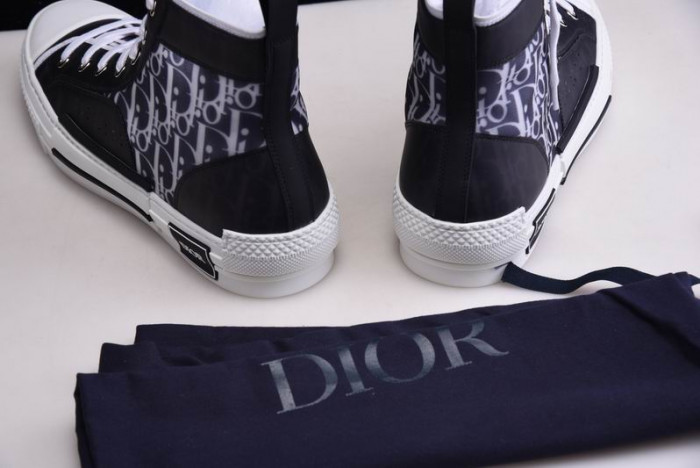 D1R* B23 OBLIQUE HIGH TOP SNEAKERS KICKZE DR-6
