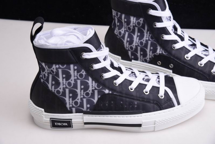 D1R* B23 OBLIQUE HIGH TOP SNEAKERS KICKZE DR-6