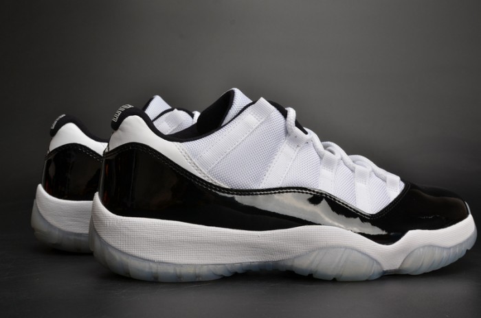 AIR JORDAN 11 RETRO LOF "CONCORD" BLACK/ WHITE mens 528895-153