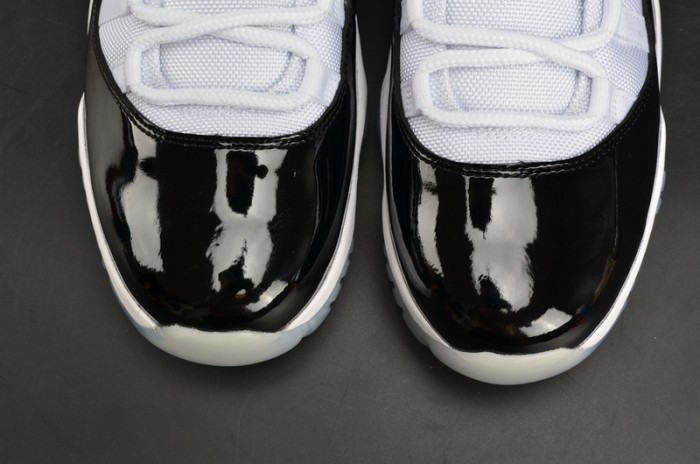 AIR JORDAN 11 RETRO LOF "CONCORD" BLACK/ WHITE mens 528895-153