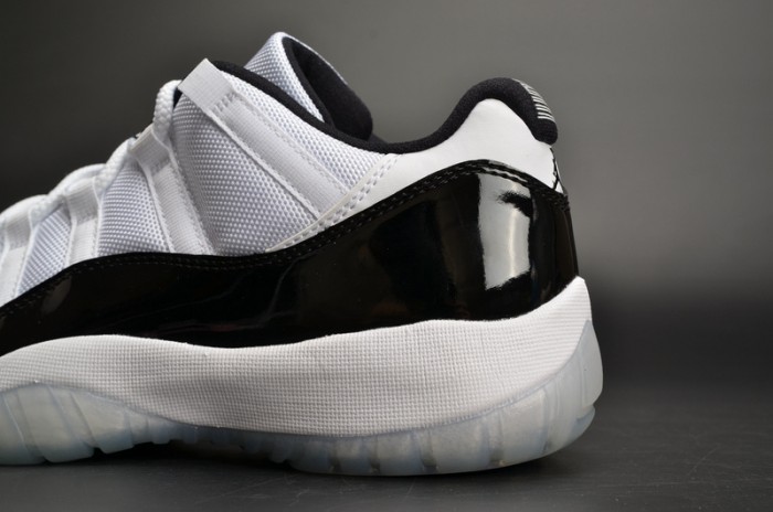 AIR JORDAN 11 RETRO LOF "CONCORD" BLACK/ WHITE mens 528895-153